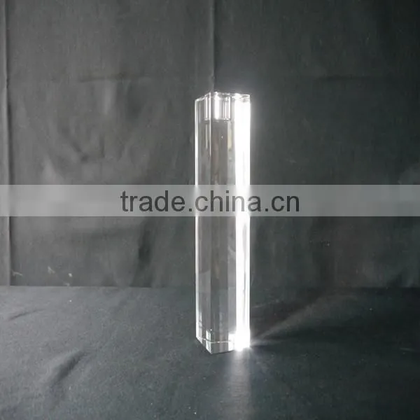 Hot Sale !!! Unique Cylindrical Crystal Candle Holder For Tea Light Table Decoration JKC-0001 photo-3
