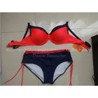 New Arrival Swimwear Bikini Set Cheap Bathing Suit Big Size Popular Bikini photo-2