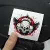 Cool Skull UV Helmet Sticker/Decal (UV-007)