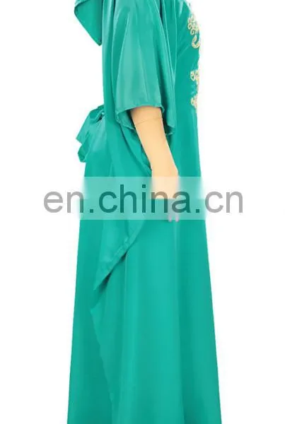 Modern Muslim Dress Wear Embroidered Abaya For Women (16051001) photo-2