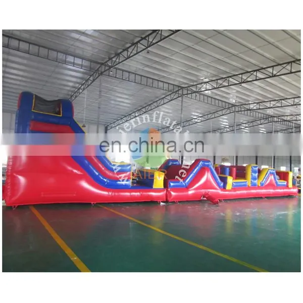 Giant Red Inflatable Obstacle Course photo-4