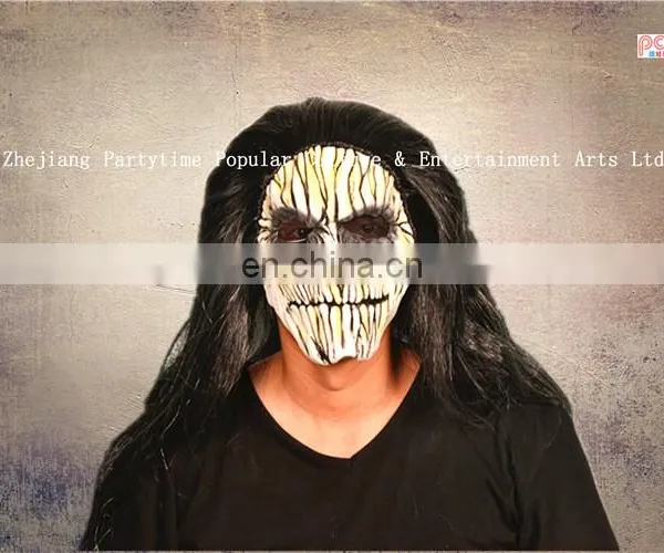 Carnival Halloween Party Latex Full Head Skeleton Wights Mask photo-4