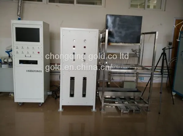 Spread Flame Apparatus Radiant Panel Flame Spread Tester ISO 5658 flame performance tester