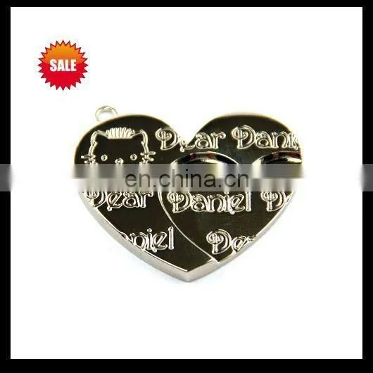 Custom Metal Heart Pendant