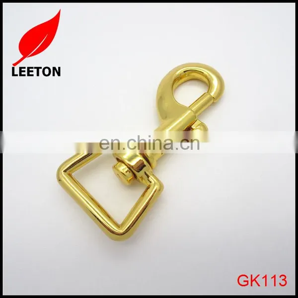 Factory Supply Shiny Gold 0.75inch Dog Leash Swivel Snap Hook photo-5