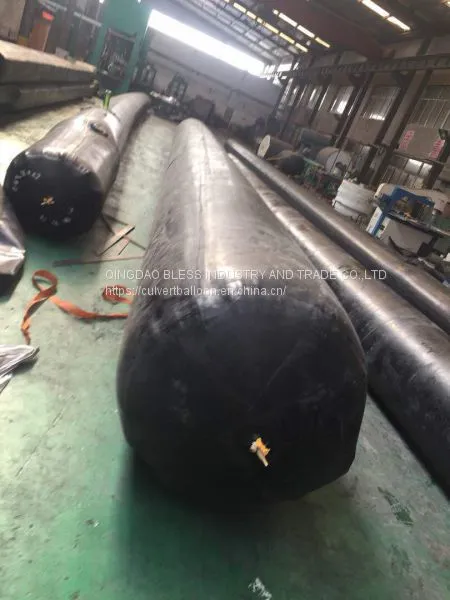 Culvert Construction Inflated Rubber Balloons, Pneumatic Rubber Balloon