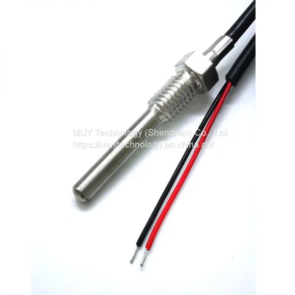 PT1000 Pt100 Temperature Transmitter Probe Class A RTD Temperature Sensor Stainless Steel 2 Wire Waterproof M6 M8 Thread photo-4