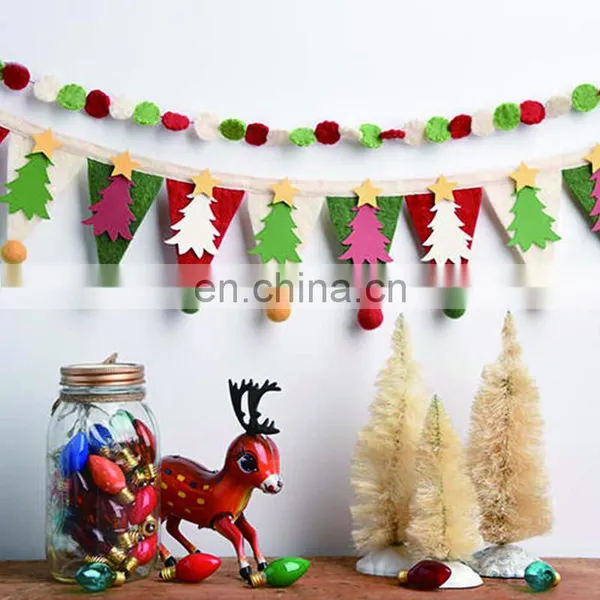 Golden Supplier Wholesale Large Laser Cut Felt Christmas Tree photo-3