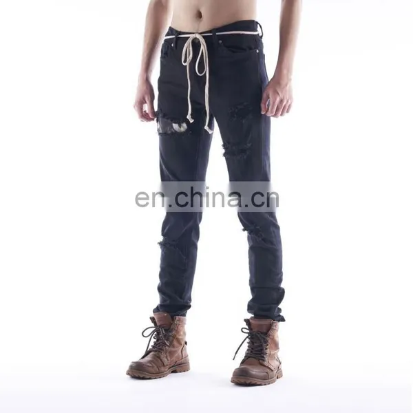 DiZNEW China Factory Custom Wholesale Made High Quality Popular Mens Skinny Jeans photo-2