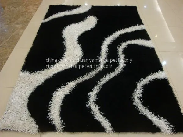 2023 Best Selling 5D Polyester Shaggy Carpet for Sitting Room and Bedroom photo-4