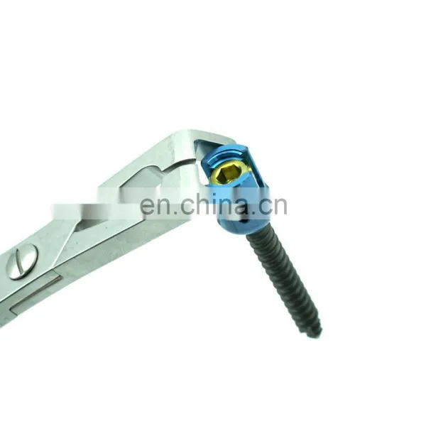 Excellent Quality Orthopedic Surgery Implants Polyaxial Pedicle Screw for Spine Cervical Fixation photo-6