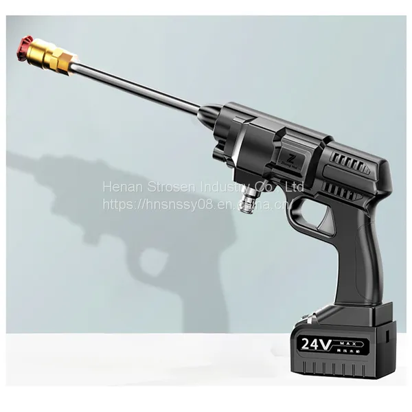 Car Wash High Pressure Water Gun Foam Gun Car Wash Spraying Cordless Car Washer photo-5