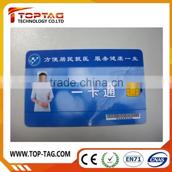 PET SLE4442 / SLE5542 Contact ic Card for Security System photo-4