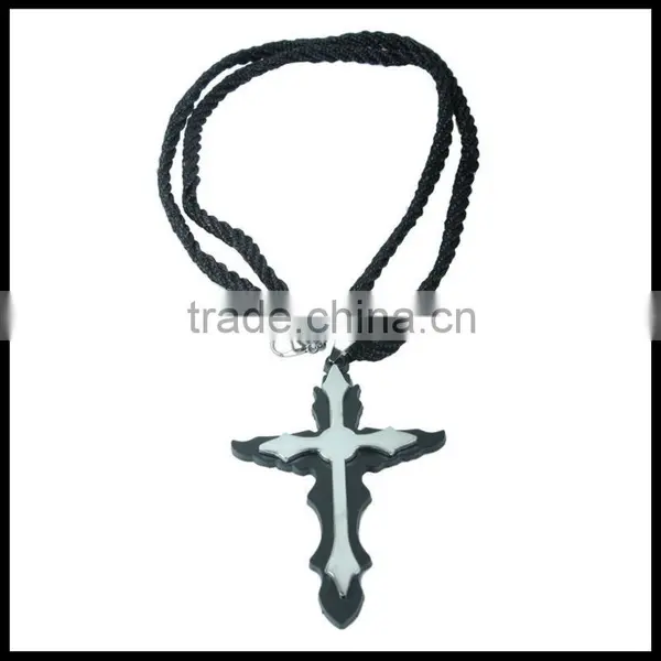 Fashion Titanium Steel Necklace Cross