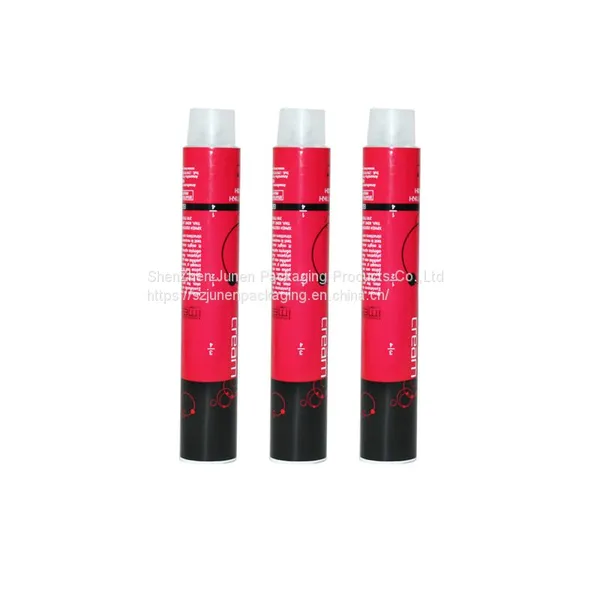 Aluminum Hair Dye Color Tube