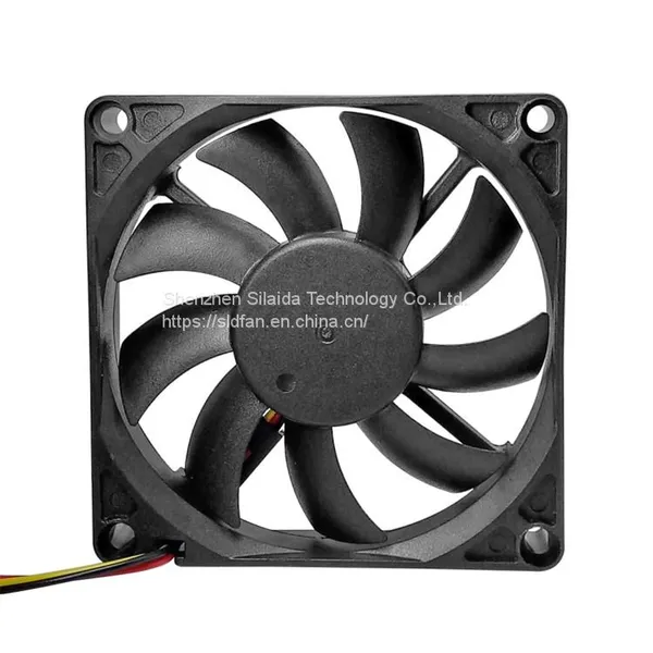 8015 8cm 80mm dc axial fan 12V Ultra Quiet Computer Case CPU Fan