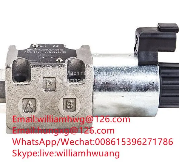 Sany Gerotor Motor 60022996 BM3-160H5AIIY Valve 60052795 HSMSPCARTAER2010 Solenoid Valve 60059727 DS3-TB/11V-D24K7/W7 photo-3