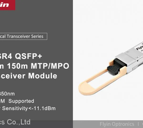 Compatible 40g 80km Qsfp-dd 4x Sfp 100GBASE-SR4 Transceiver 850nm 100m Qsfp