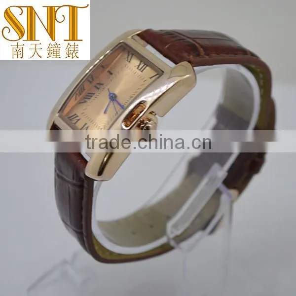 Square Case Lady Watch Quartz Leather PU Strap Fashion Customized Logo photo-2