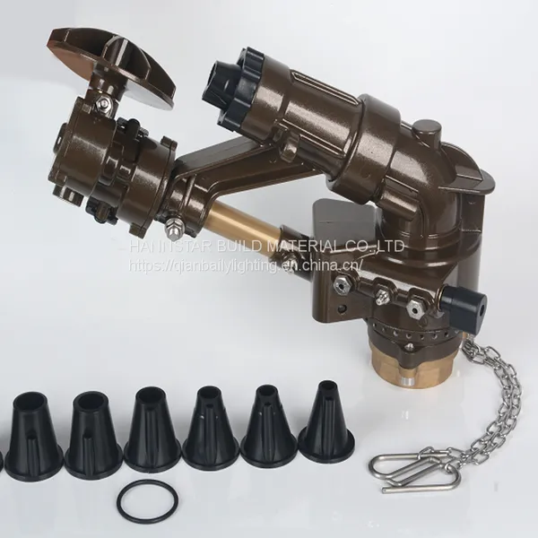 Turbo Vortex Spray Gun Agricultural Sprinkler Irrigation Long Distance Range Rain Gun Sprinkler photo-4