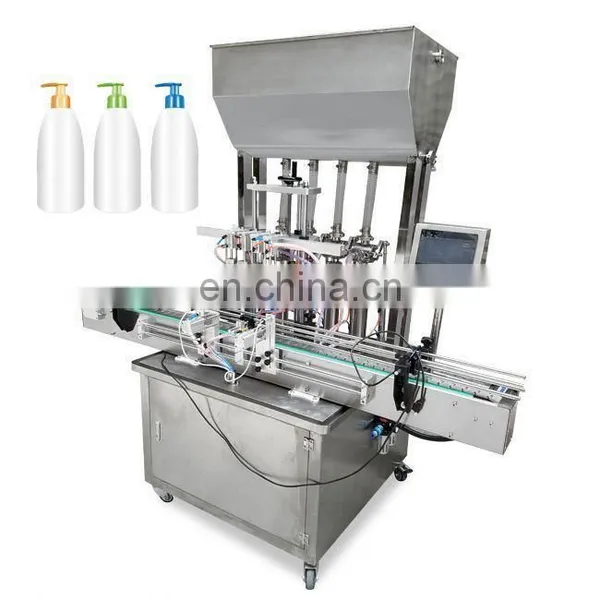 Semi-Automatic High Viscosity Peanut Butter Lotion Cream Jam Bottle Piston Pump Honey Thick Liquid Paste Filling Machine photo-5