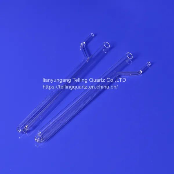 BET Test Use Quartz Glass Sampling Tube Collection With High Temperature Resistant photo-3