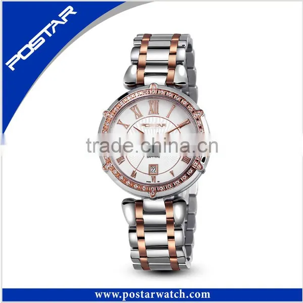 2015 New Vogue Top Selling Simple Design Quartz Movt The Postar Brand Watch photo-6