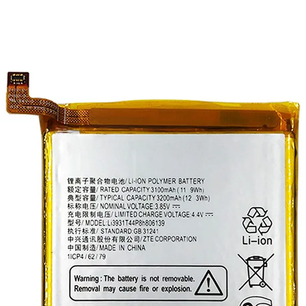 Digital Battery 3200mAh Li3931T44p8h806139 Battery Replacement For ZTE V10 VITA Cell Phone Parts Battery Cell Phone photo-4