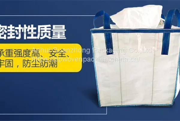 Big Jumbo 1 Ton 1000Kg Fibc Bulk Bags Of Sand photo-3