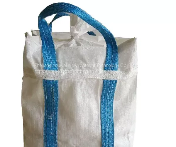 UV Treated Fibc Jumbo Bags 1000kg Flexible For Packing Ore And Garbage Double Warp Fabric