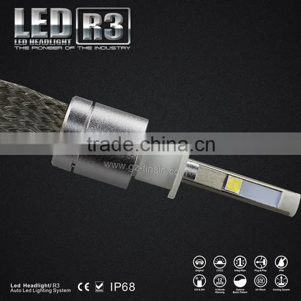 Directly Factory Guangzhou Tinsin H3 High Power Super Bright for Rocket3 40w Led Car Headlight photo-3