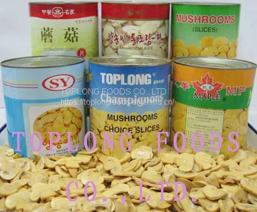 Canned Mushrooms Slices