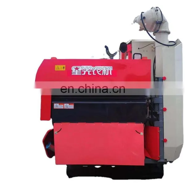 2021 Agriculture Combine Harvester Machine Rice Cutterluckystar Half-feed Rice Combine Harvester