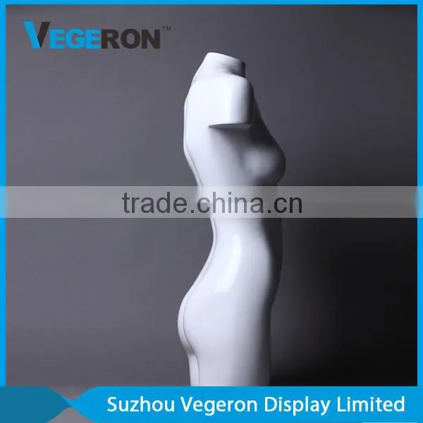 High Quality Half Body Fiberglass Female Torso Mannequin Quality Choice photo-4