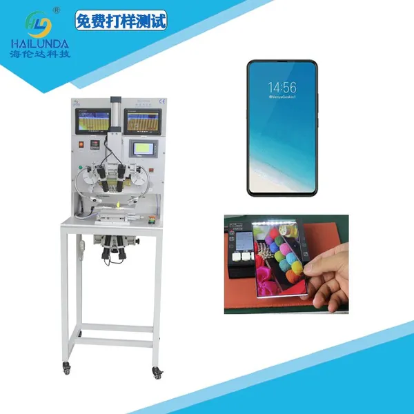 FOG Small Size Flex Cable Hot Pulse Heating Mini ACF FOF TAB Bonding Machine for LCD LED Screen Repair