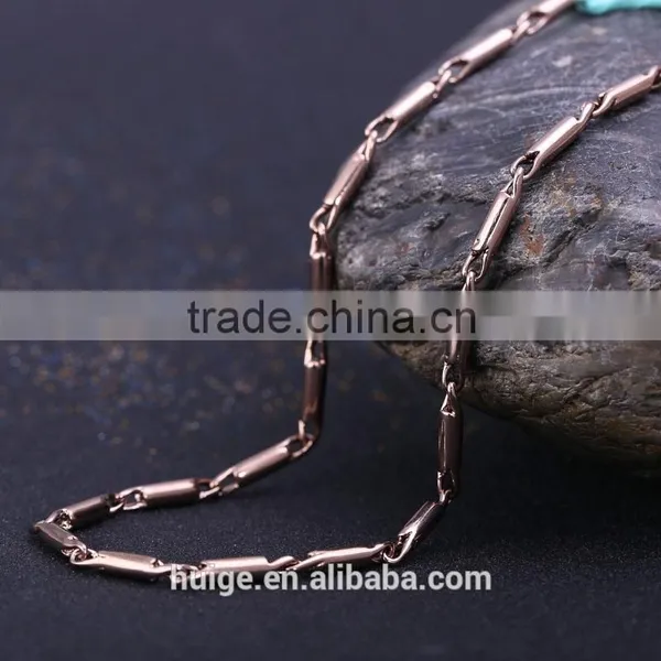2015 China Supplier Jewellery Fashion Ornate Jewelry Chain Decorative Chain & Coffee Gold Plated Link Chain photo-2
