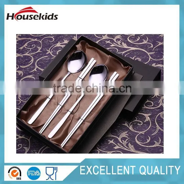 Stainless Steel Kitchen Utensil Set Spoon and Chopsticks photo-2