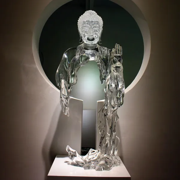 Customized Transparent Handicraft Ornaments, Stainless Steel Sculptures of Wealth Attracting Buddha Statues, Fiberglass Sculptures, and Acrylic Shaped Customization photo-5