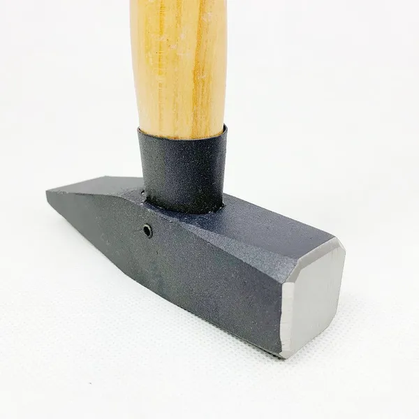 500G Size Machinist Hammer With Double Color Wooden Handle photo-5