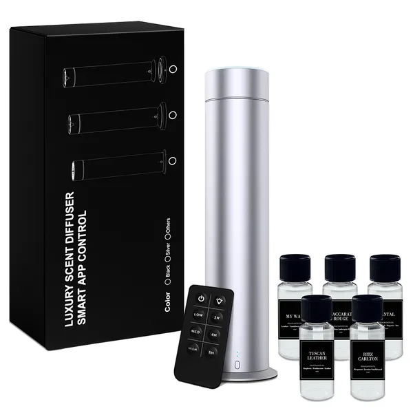 Affordable Price Therapeutic Grade Essential Oil Atomization Wireless Smart Desktop Aroma Diffuser photo-5