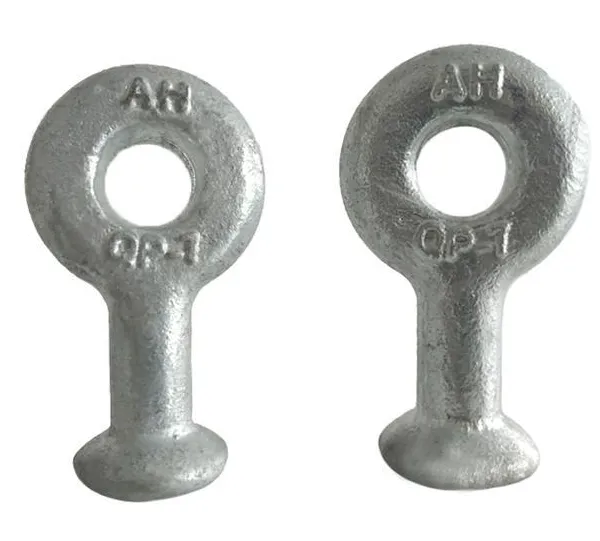 Customized Q-7-10-12 Ball Head Ring Hot-dip Galvanized QP Ball Head Hanging Ring for Power Fittings photo-4