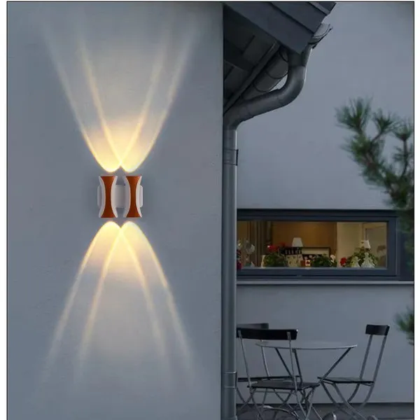 Waterproof Factory Price Nordic Modern Creative Design Living Room Courtyard Ip65 Bedside Commercial Luxury Wall Lamp photo-2