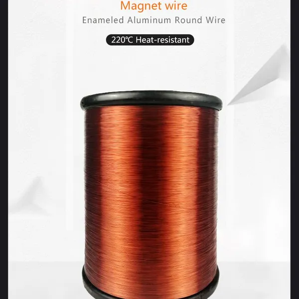 High Temperature Resistance Enameled Aluminum Round Wire for Motors and Transformers Coil Winding Power Transformers photo-2