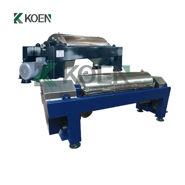Lw Series Continuous Horizontal Decanter Centrifuge Separator for Extracting Fruit Juice,Protein,Soybean Centrifuge photo-3