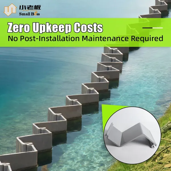 Eco-Engineering Plastic Sheet Piling for Habitat Restoration and Green Revetment Construction photo-6