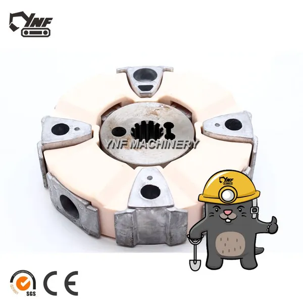 SK210-8 SK200-8 Excavator Hydraulic Pump Accessories Rubber Shock Absorbing Coupling Assembly photo-3
