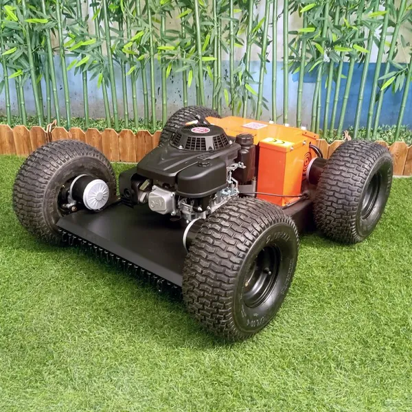 Vigorun Gasoline Engine Robot Lawn Mower Long Lifespan Durable VTW550 Model for Large Landscapes & Estates photo-2