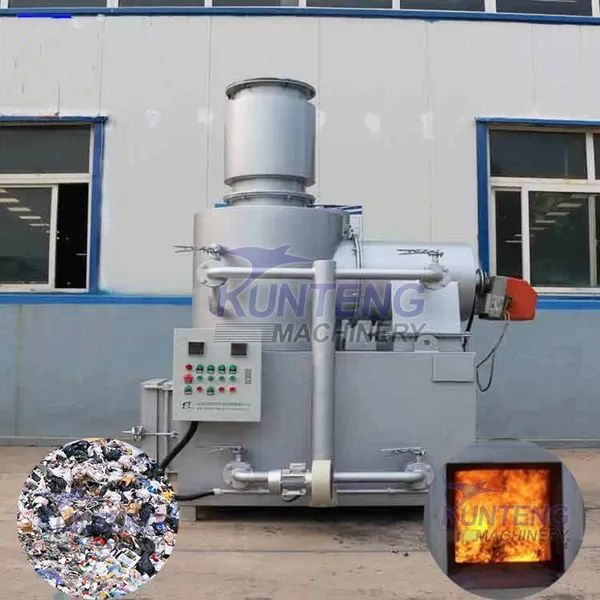 Biomedical Hazardous Waste Incinerator Urban Waste Smokeless Incinerator EPC photo-3
