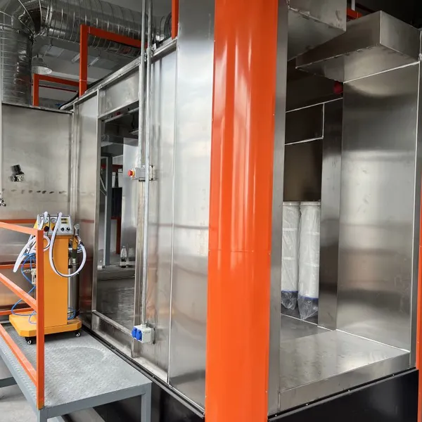 Automatic Powder Coating Line for Auto Parts With 6000 Pcs/shift Output and Spray Booth photo-5