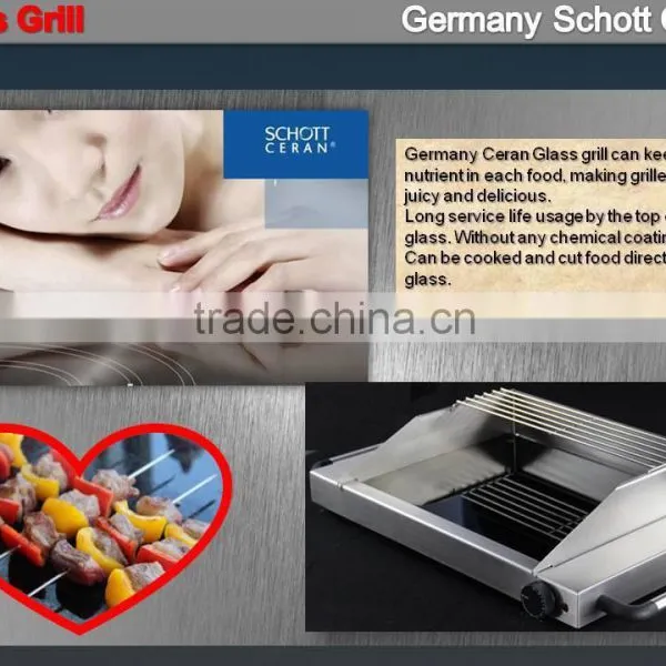 Electric Glass Grill GS CE CB ROHS LFGB photo-2